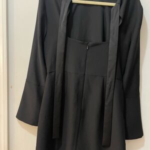 Banana republic black dress.